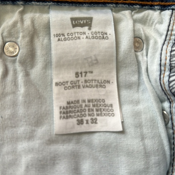 Men’s Levi’s 517 Boot Cut 36X32 - Picture 6 of 9